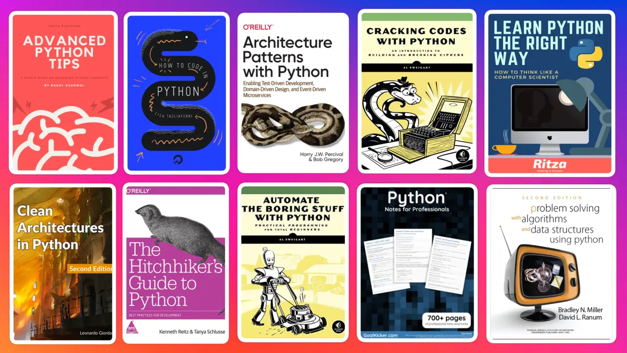 Best Free Python Books For Beginners PDF