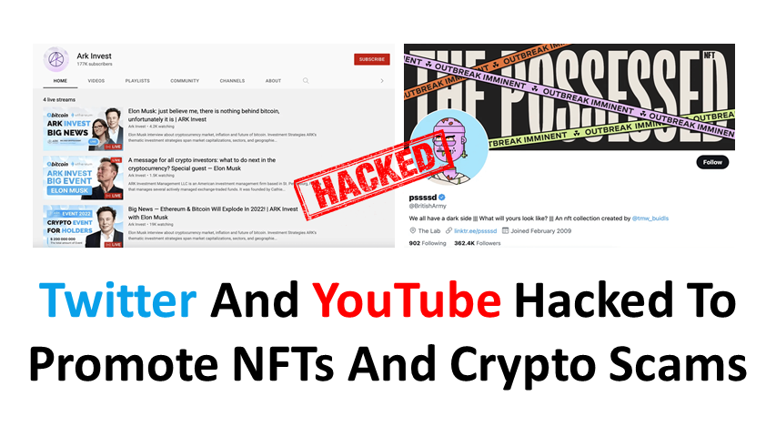 British Army’s YouTube and Twitter accounts were hacked to promote crypto scams